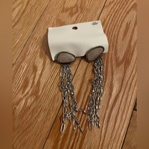 Free People Earrings with the bag